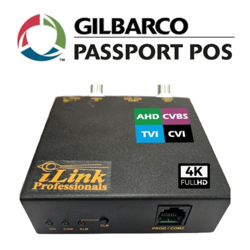 Gilbarco Passport PX52 51 PB Series POS Cash Register Text Inserter  Overlay on CCTV Video HD DVR with Edge Serial Port PX52 51 PB52 Cable